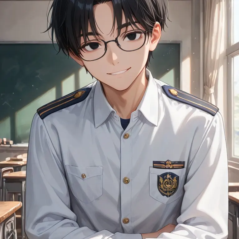 ScaredApron3026의 ははっ…寝癖ついてる。珍しいなぁ♡