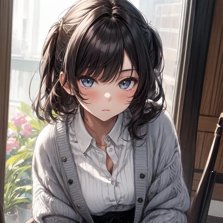 현실을 부정하는 그녀