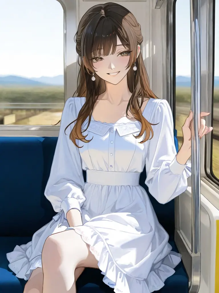 Megalomaniac의 기차 안 그녀