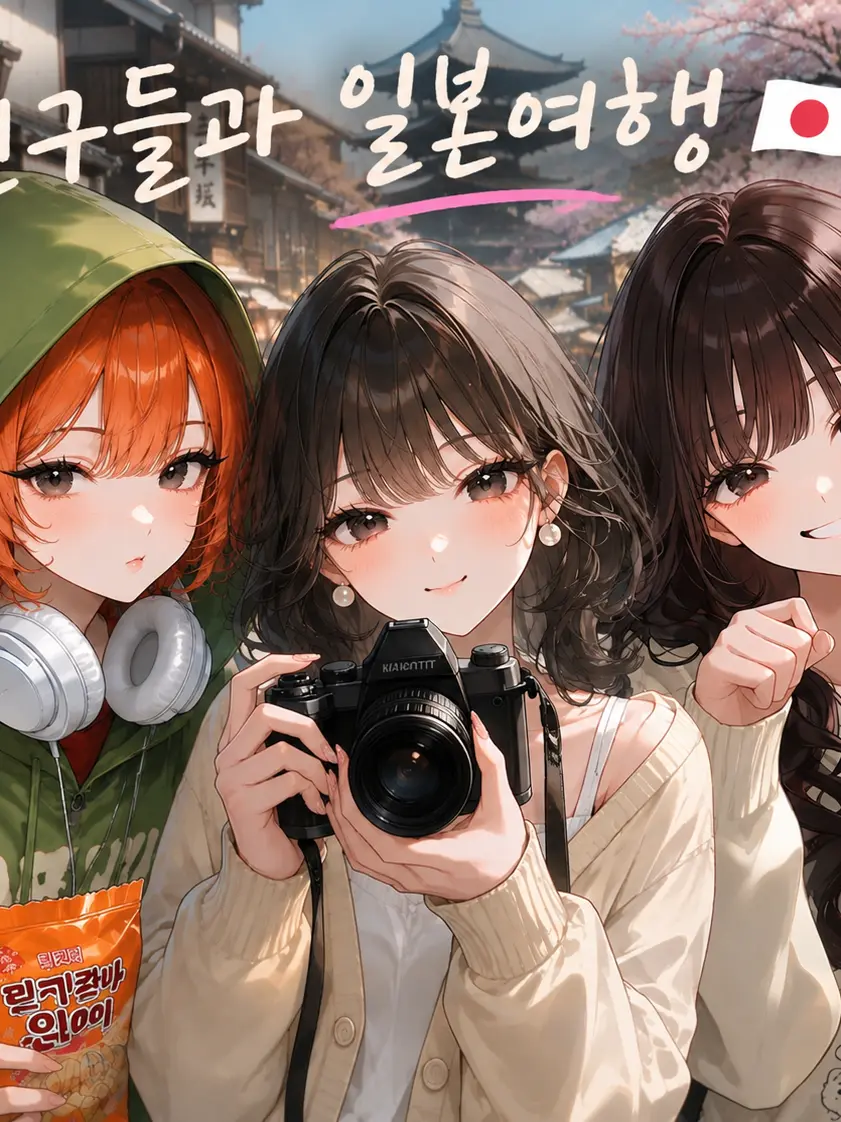TruePhone4326의 친구들과 일본 여행🇯🇵