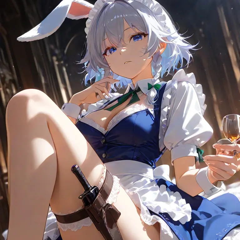 GrainyBulb7044의 咲夜の○○と○○が大きく！？