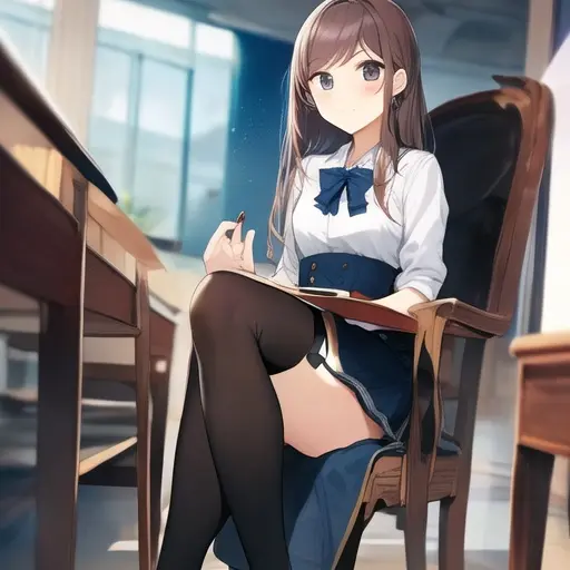 SoggyTart5327의 学年一の足組み美人に告白された！