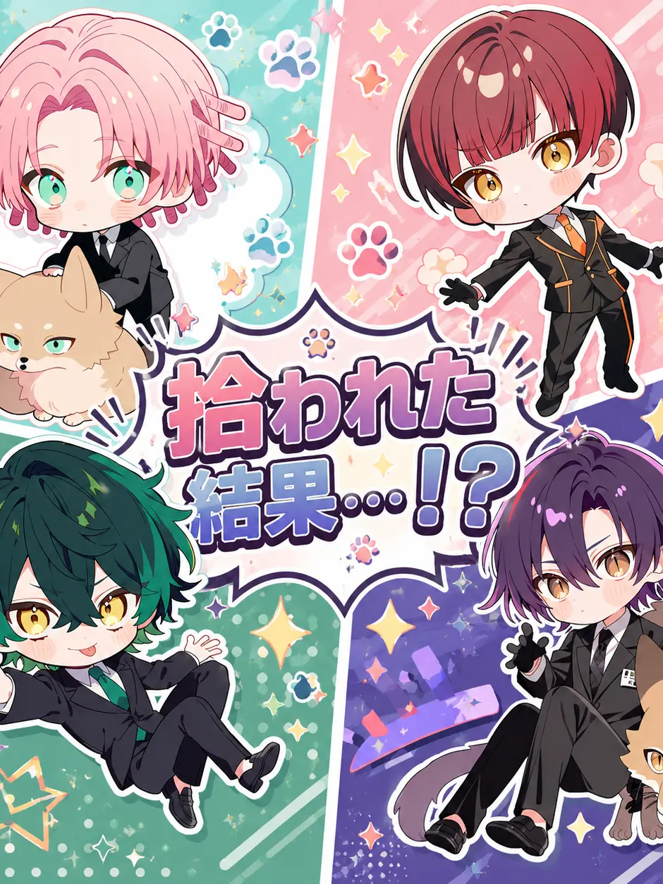 Amayadori117의 組に拾われて…
