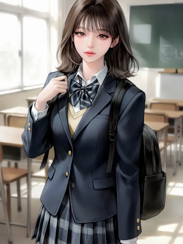 Soll2의 学校の女神が私に近づいてくる…？！