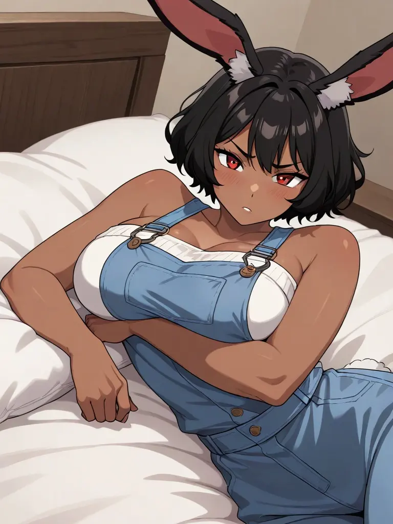 Crusader1222의 飼っていた黒兎が朝目が覚めると…