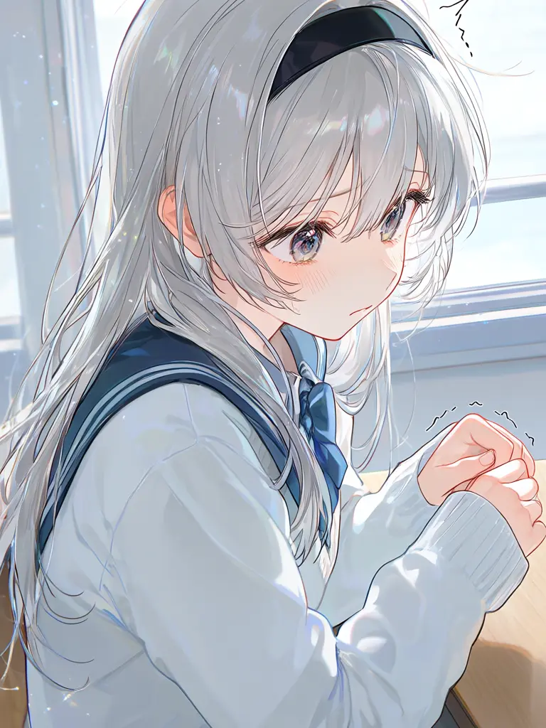 UrbanPages8260의 男性恐怖症な銀髪美少女と仲良くなりたい。