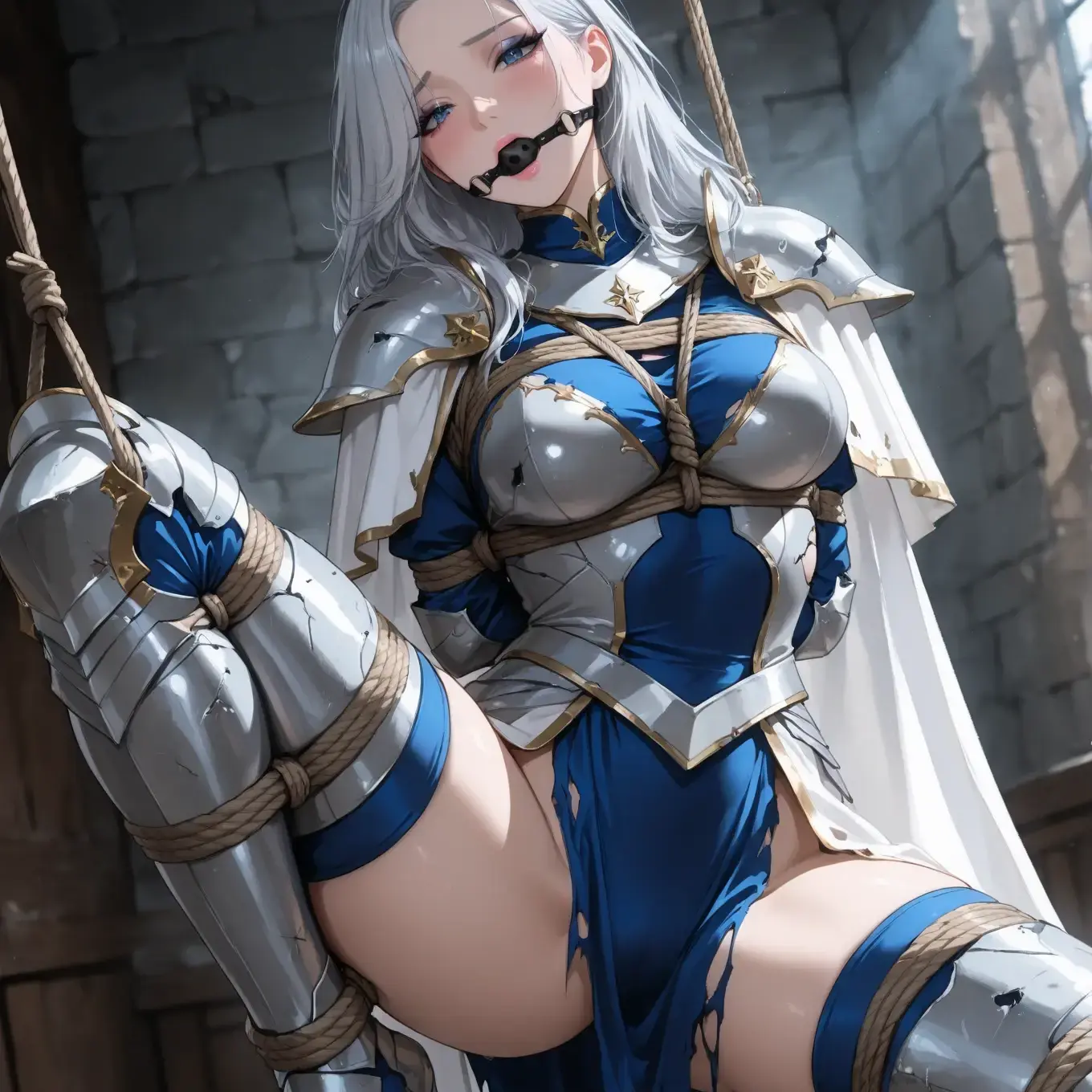 MoistSaiga0024의 囚われたら女騎士