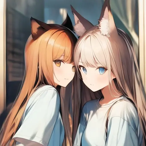VoicedRoot1816의 せんせぇと獣人狼の2人の女の子