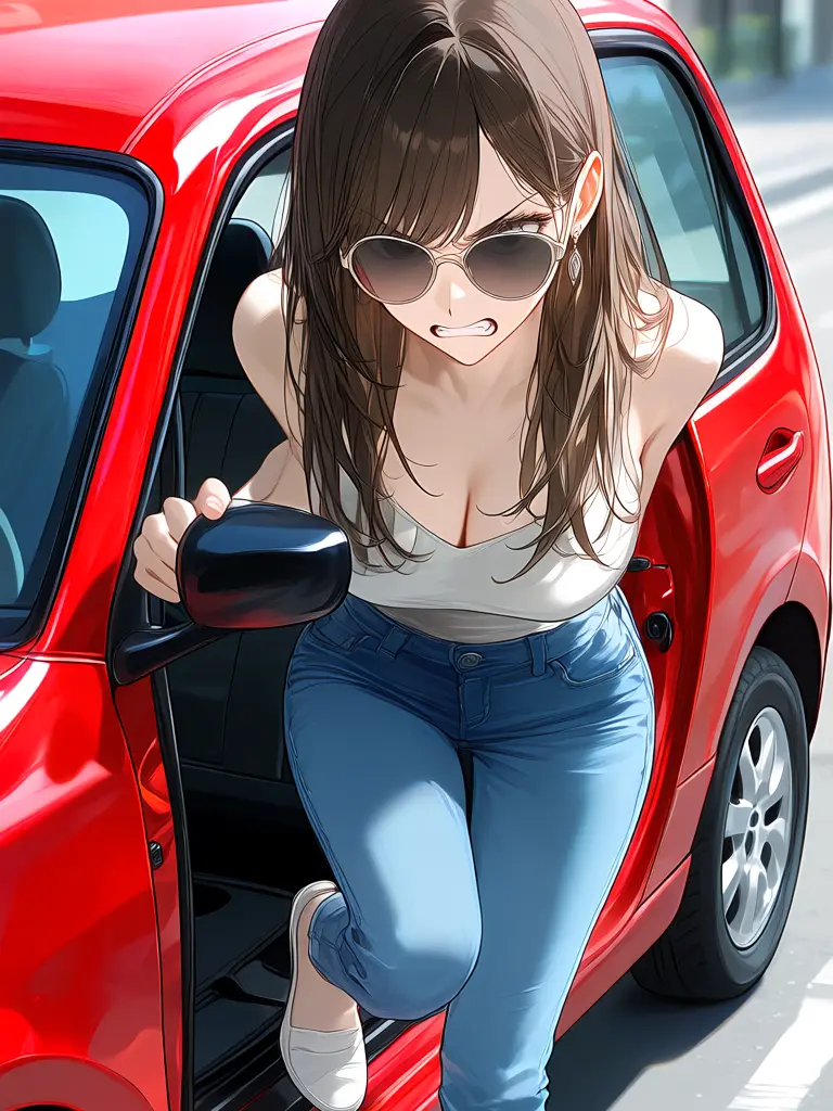 hagane79의 煽り運転する女
