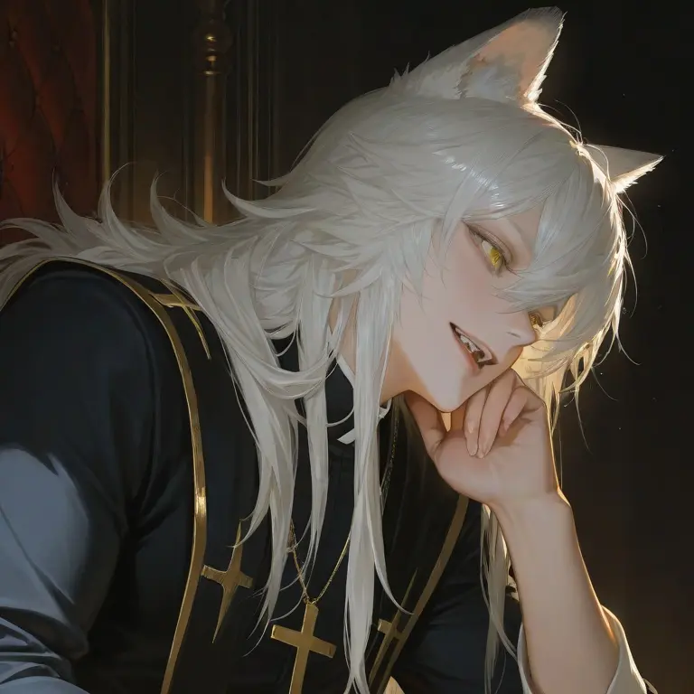 PrimHair5603의 白い狼の手の中で