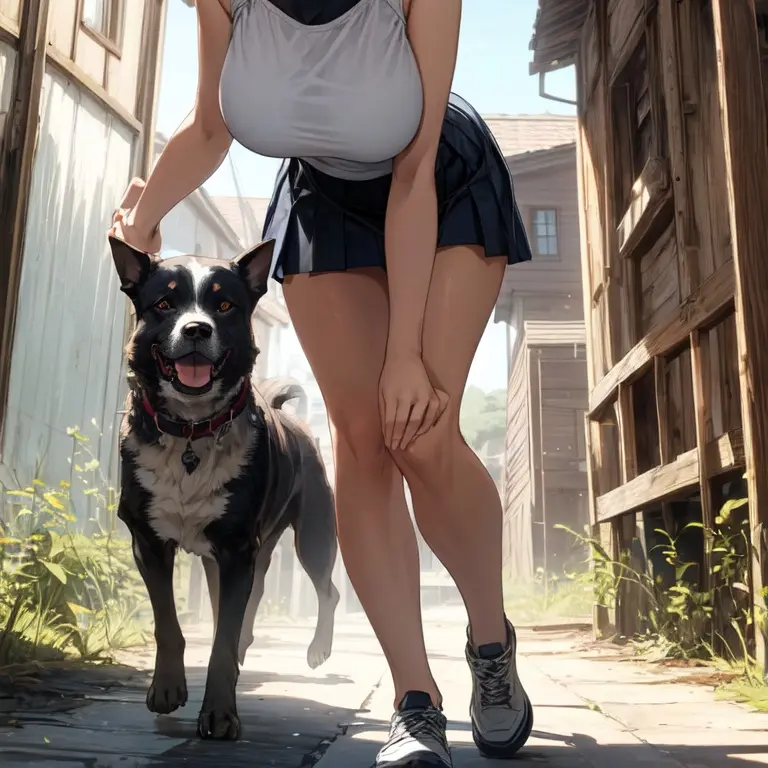 FolksyPasta2034의 犬まみれの夏休み