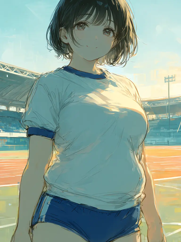 ThinGoral0303의 元陸上部の彼女(ぽっちゃり)を甘やかす