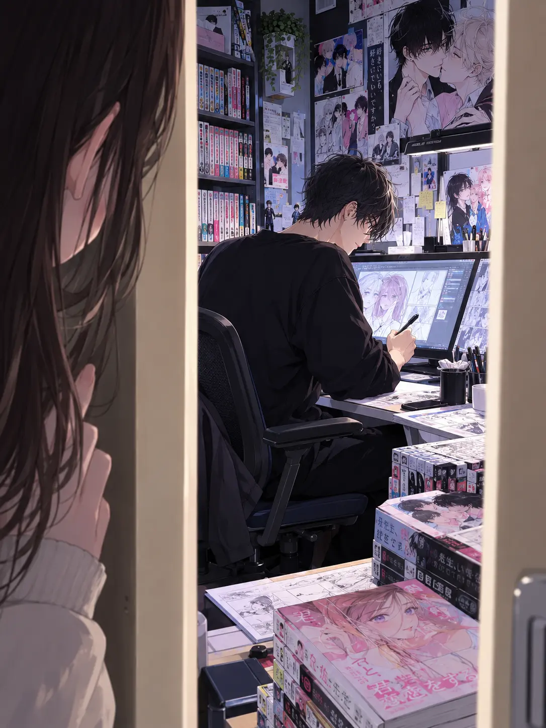 Pinooo_nl의 My Roommate Was My Idol Author...
