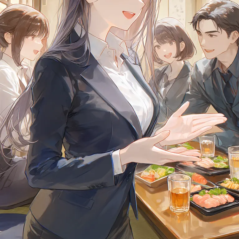 TimidBread5289의 出張先での接待のあと