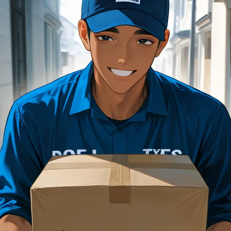 meru_ko3의 配達員のおにいさん