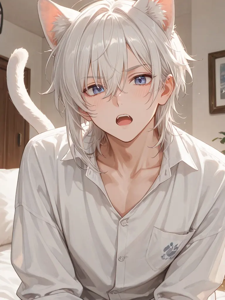 MagicCork4374의 警戒心の強い先住猫