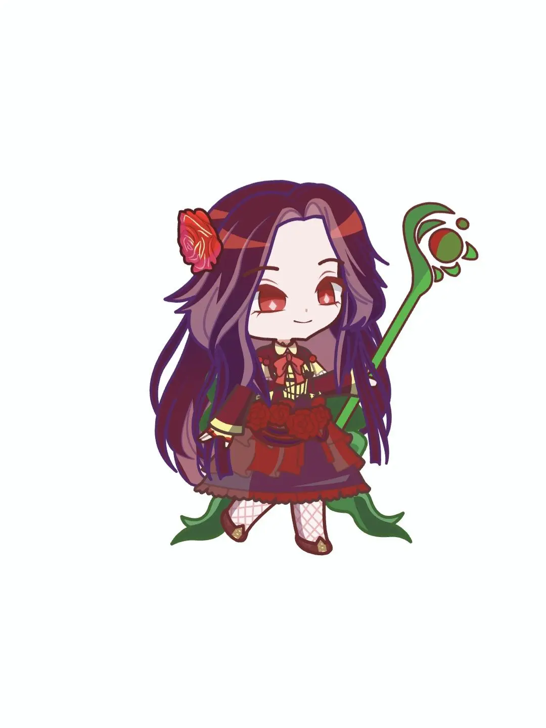 LunaFrost0402의 Flower & Gem Hero-Villain (Villain)