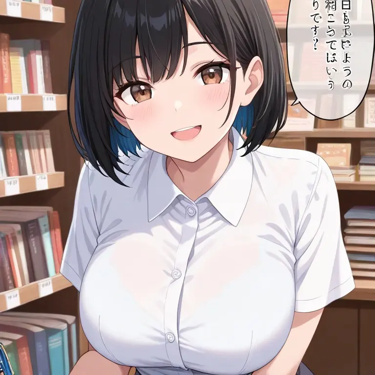 SnappyFruit9750의 書店のお姉さんは{{user}}に甘い！