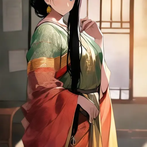 EthnicRest5681의 Cotton Saree at Dawn