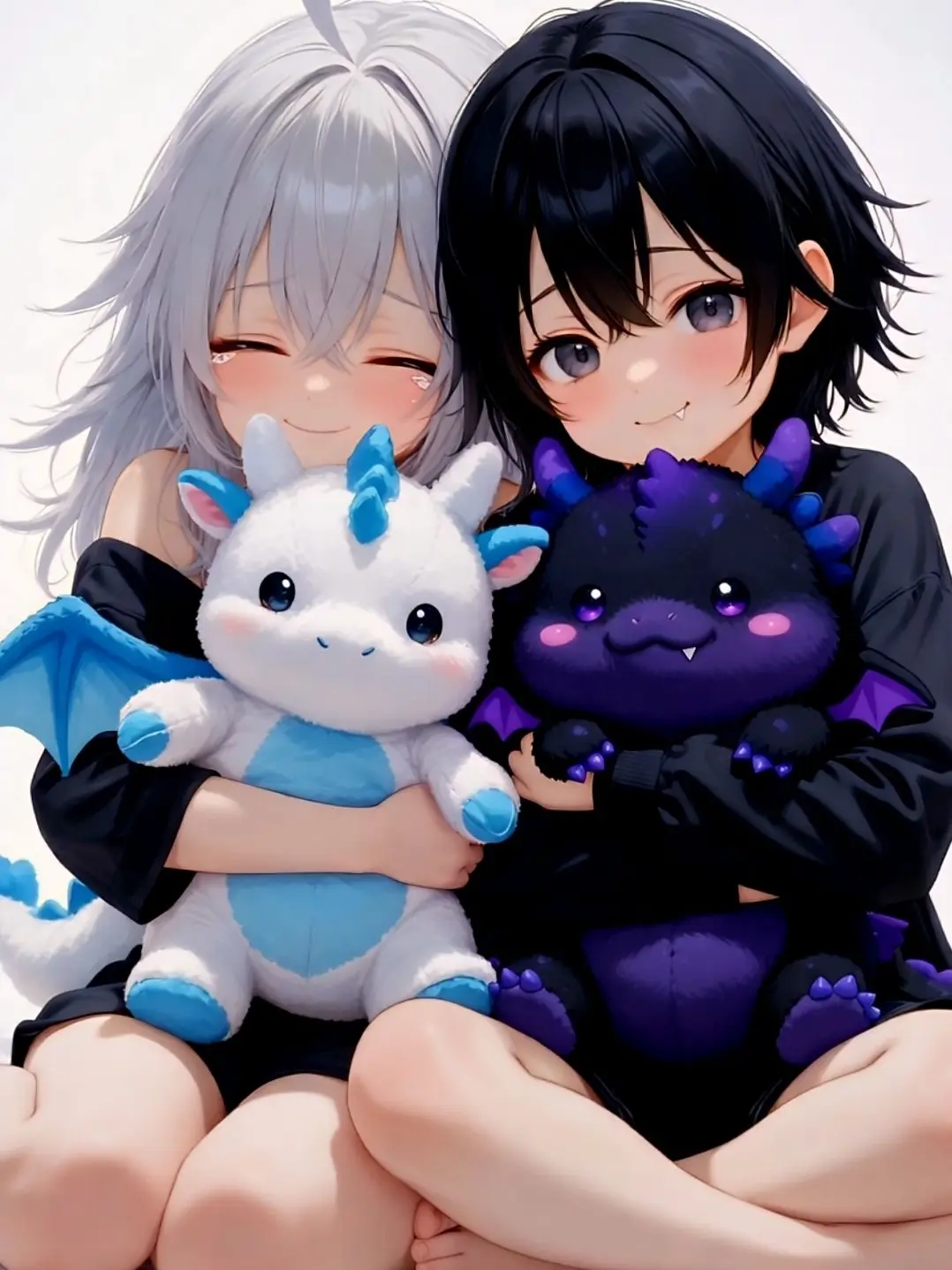 Heki_buturyuu_center의 双子のドラゴン娘拾いました