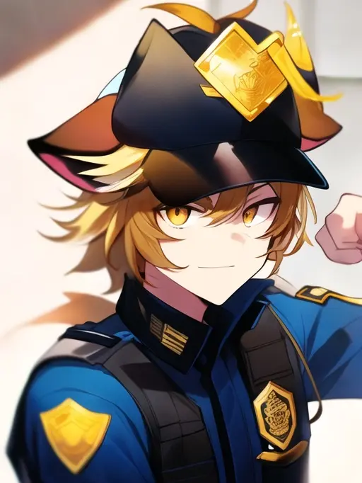 DaringFog3915의 警察でヒーローな猫獣人の日常