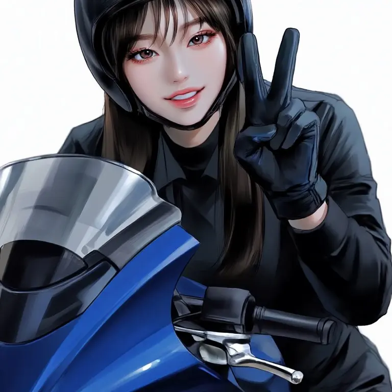 Luxury20의 바이크 동호회에서 만나게 된 여자