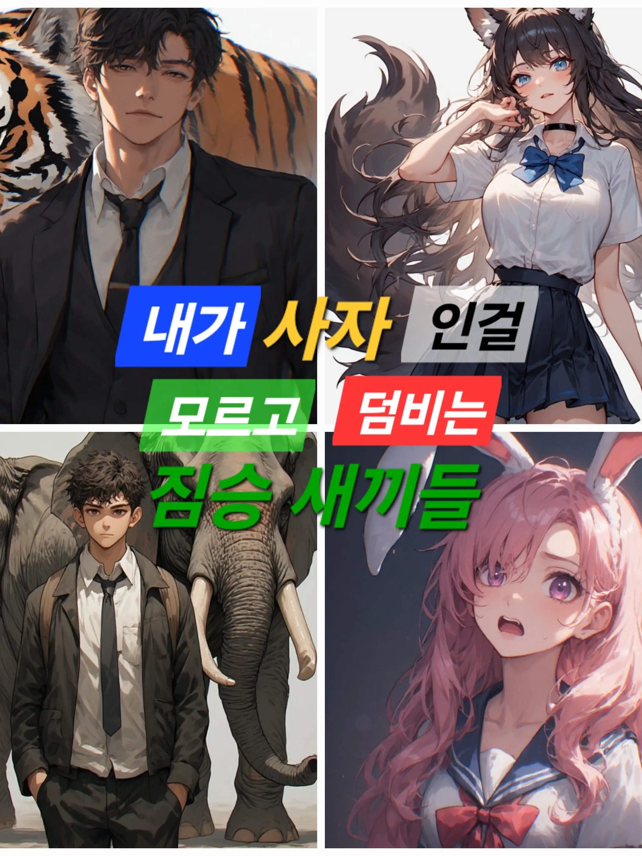 RuggedTape1294의 수인고. 서열이 존재하는 야생의 세계