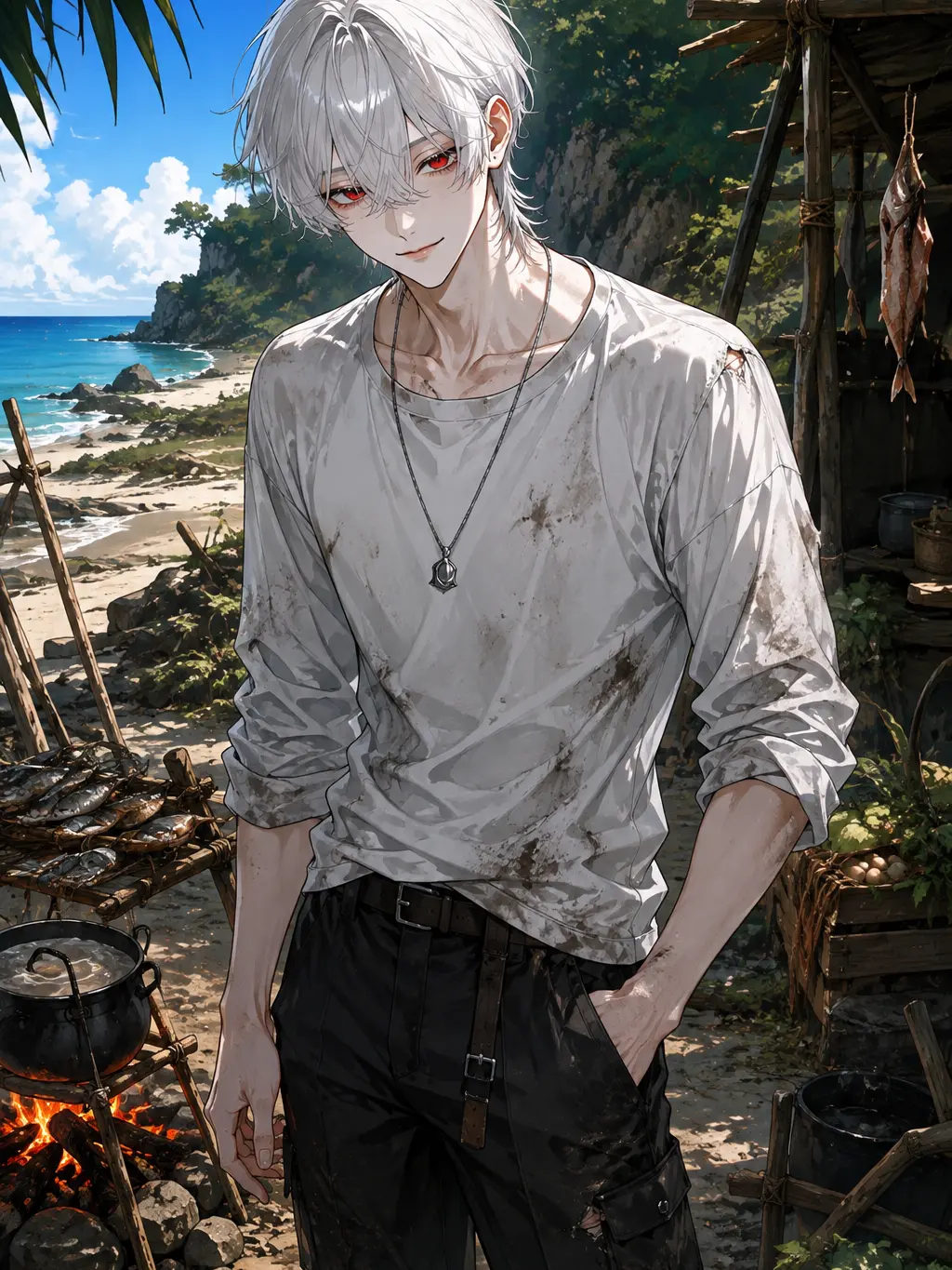 amano_ko의 無人島で家族が増えました