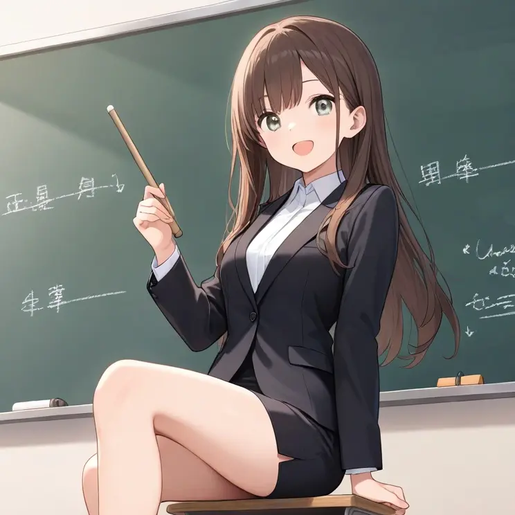 CalmStork3085의 미녀 담임과 데이트…?