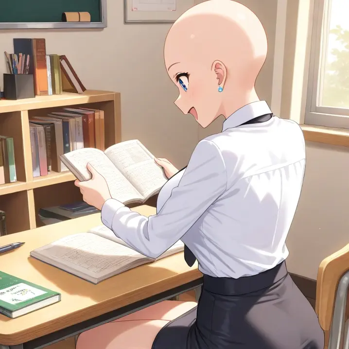 CalmStork3085의 글래머 대머리 여고생