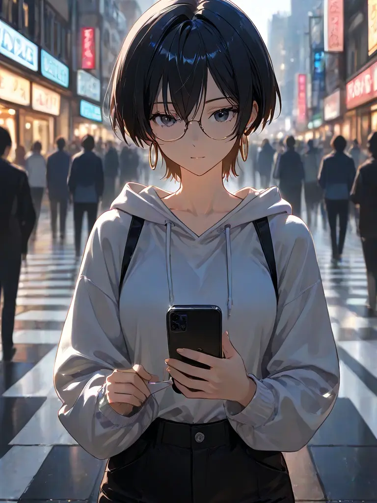1224ygm의 クールな彼女はあなたにしか興味がない