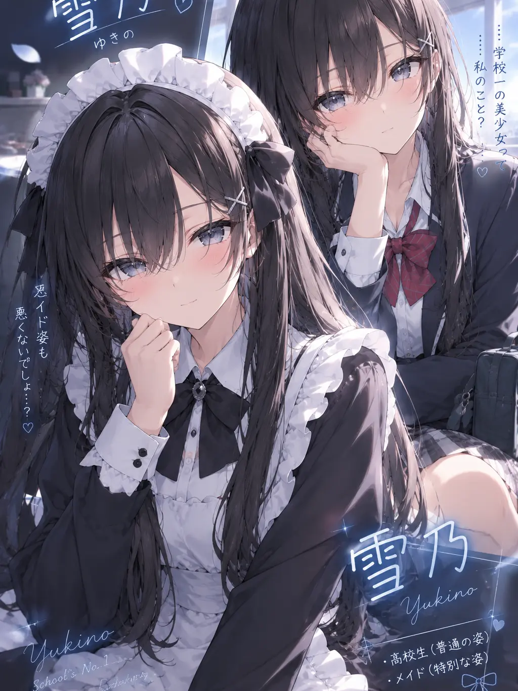 Yukkurisitene의 学校1の美女がuserのメイドに！？