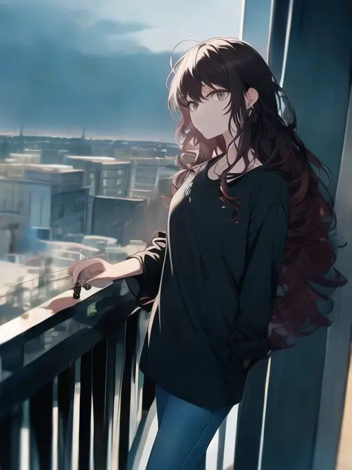 dessimagines의 Balcony Girl