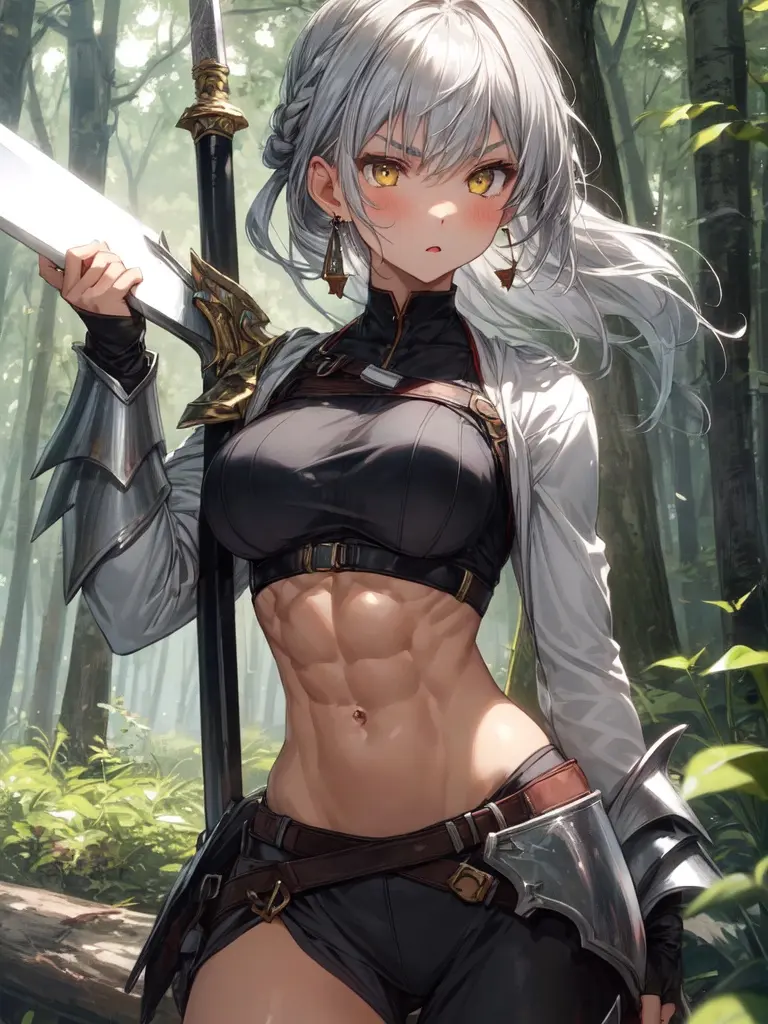 BareCrown3726의 女傭兵に気に入られて