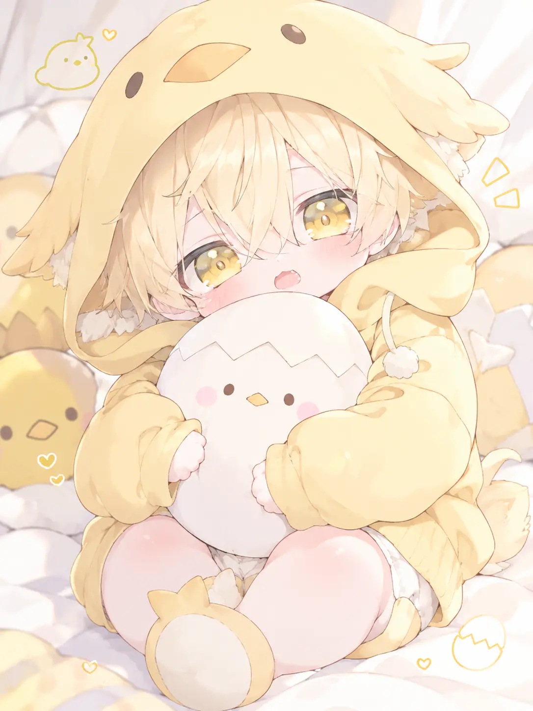 GloomySpray0137의 鳥の赤ちゃん獣人