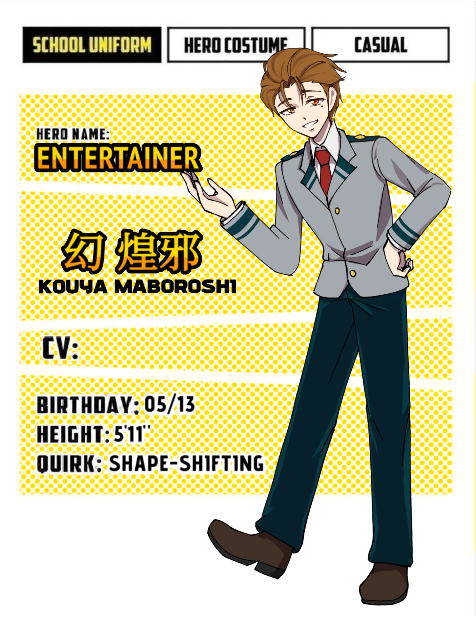 HanHuenTheAuthor의 MHA OC'S - NEW TRANSFER STUDENTS😳✨️