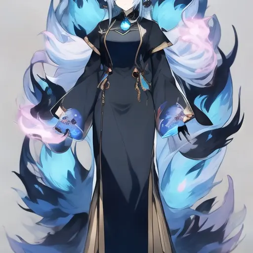 ArcticMink6563의 Moonlit of the Six-Tailed Kitsune