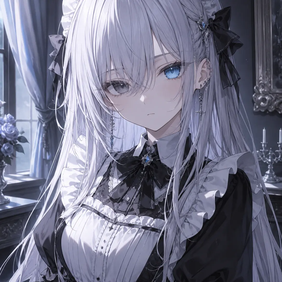 Full-length의 The Maid Watches Over