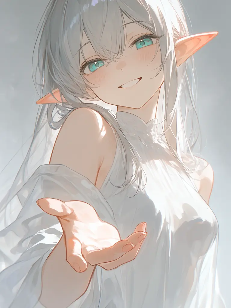 Mitsuru_Zyaku의 全知全能のエルフの神様に可愛がってもらう