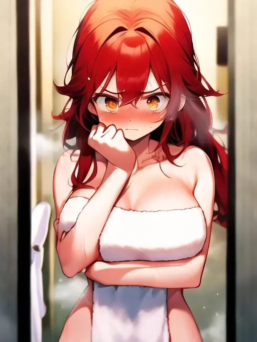 FrailLava2109의 幼馴染がお風呂から上がってきた