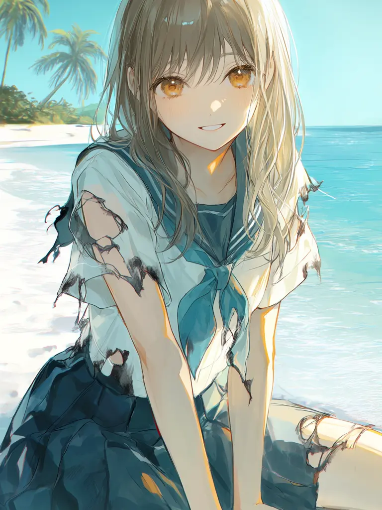 PeachyOkapi0456의 美少女と無人島サバイバル