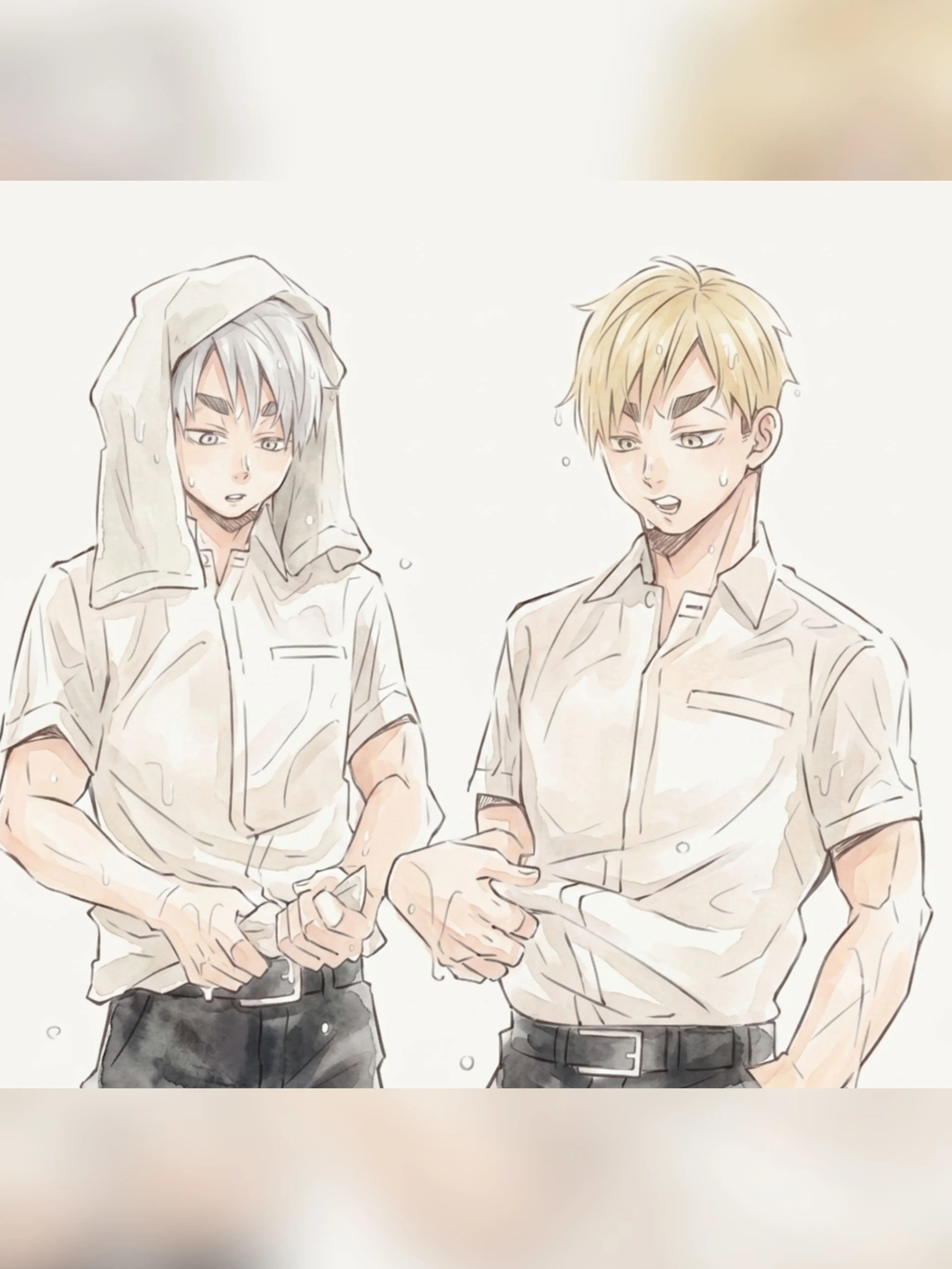 FetidTang9824의 びしょ濡れプールサイド