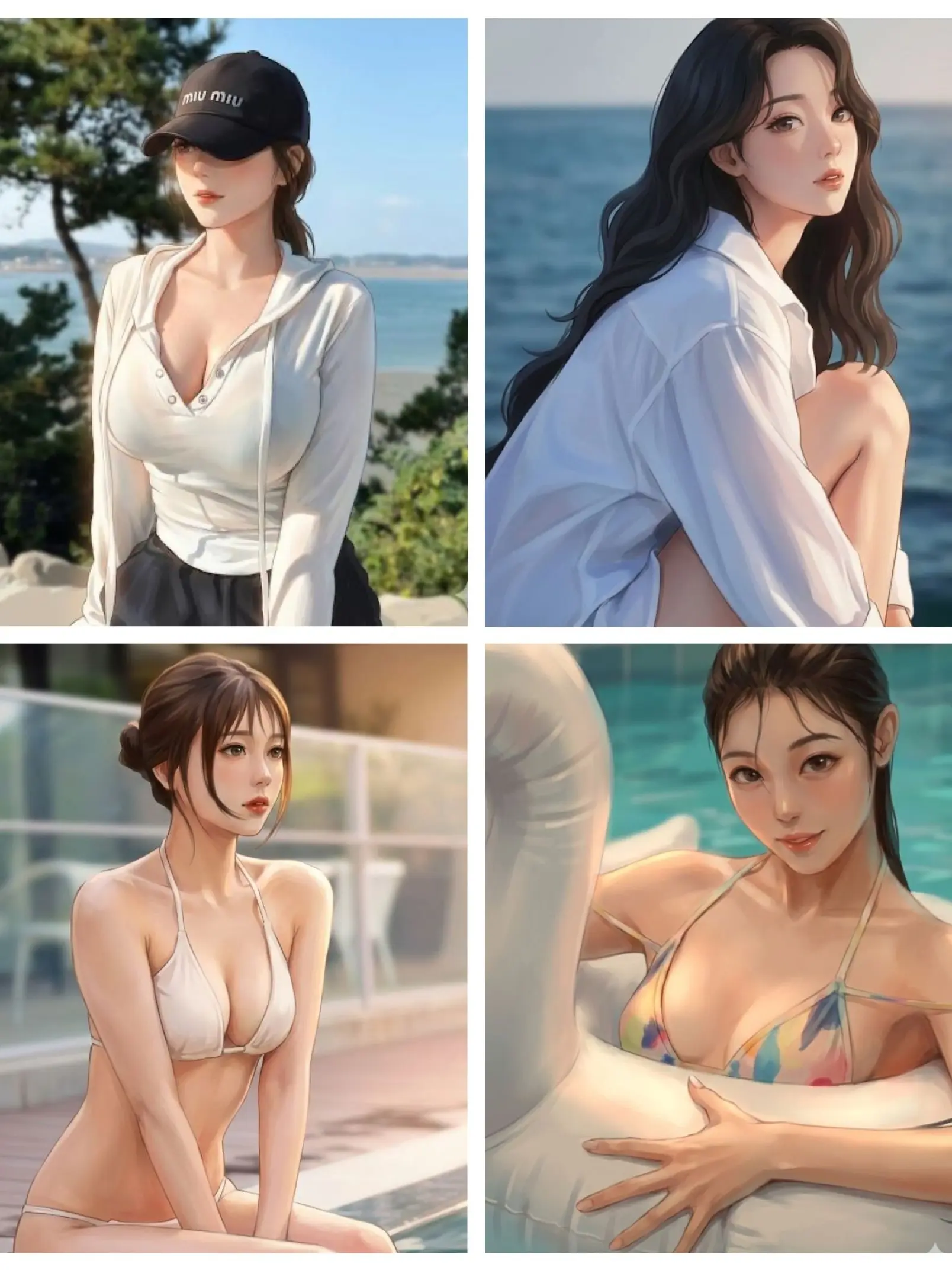 ToughQuail8848의 동갑내기 여사친들과 여름 여행