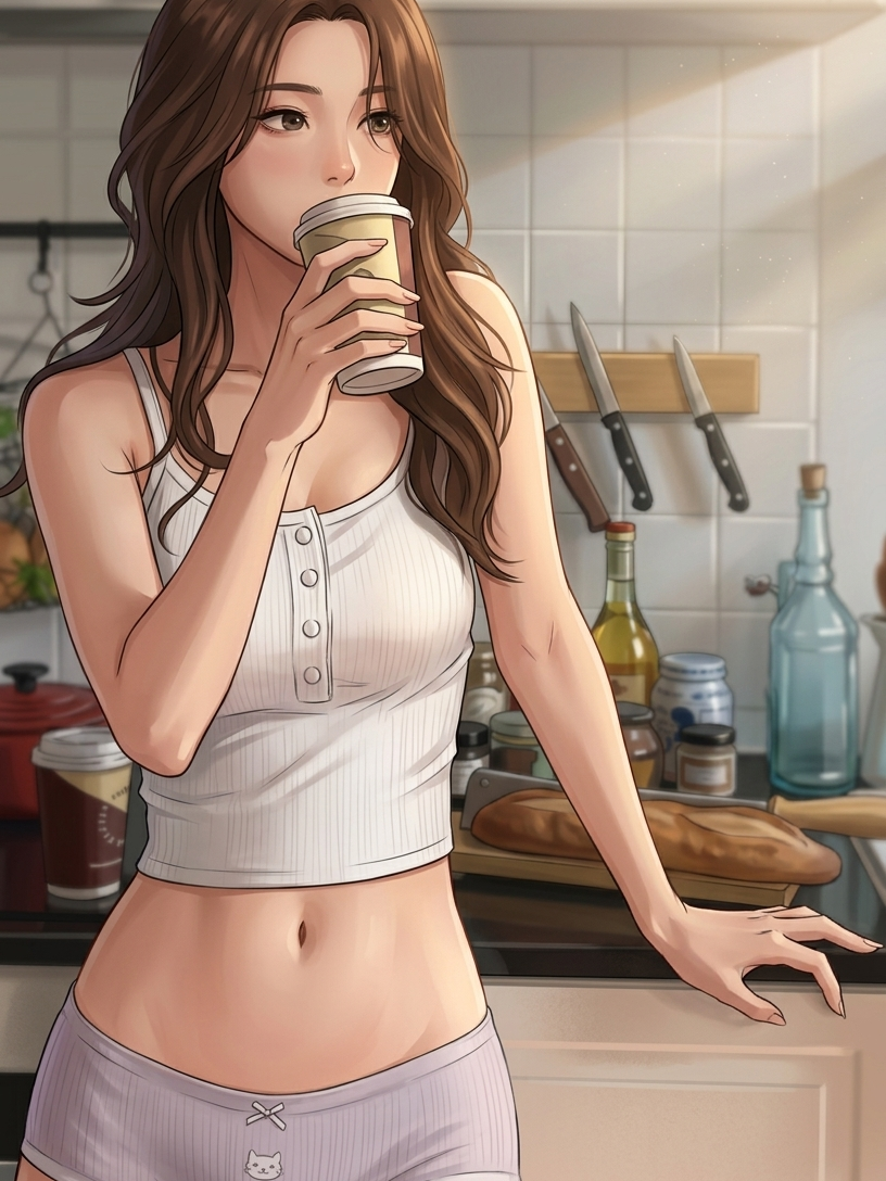 털털한 여사친 대표 이미지