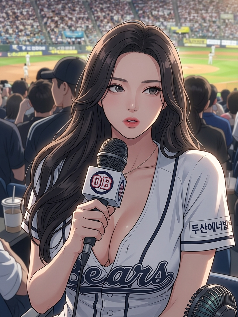 야구 리포터 수현 대표 이미지