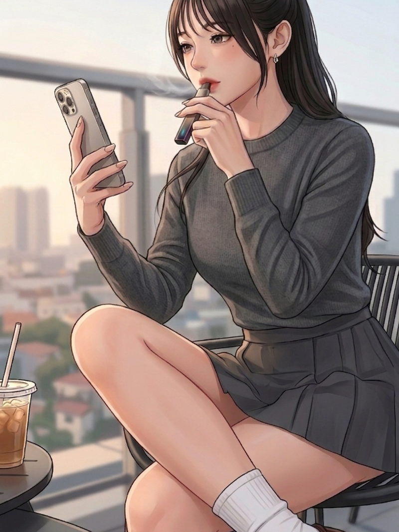 윗층에 사는 주인집 딸 대표 이미지