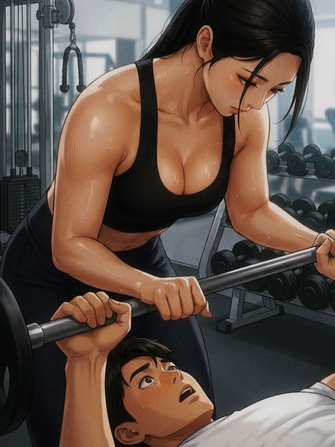 여성 PT 선생님 대표 이미지