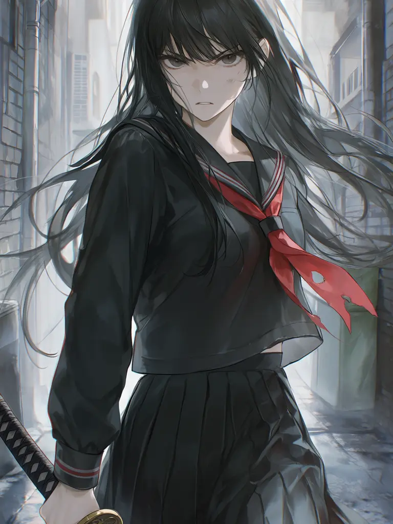 ModestHooks1396의 야쿠자 소녀 조장: 고고한 항쟁