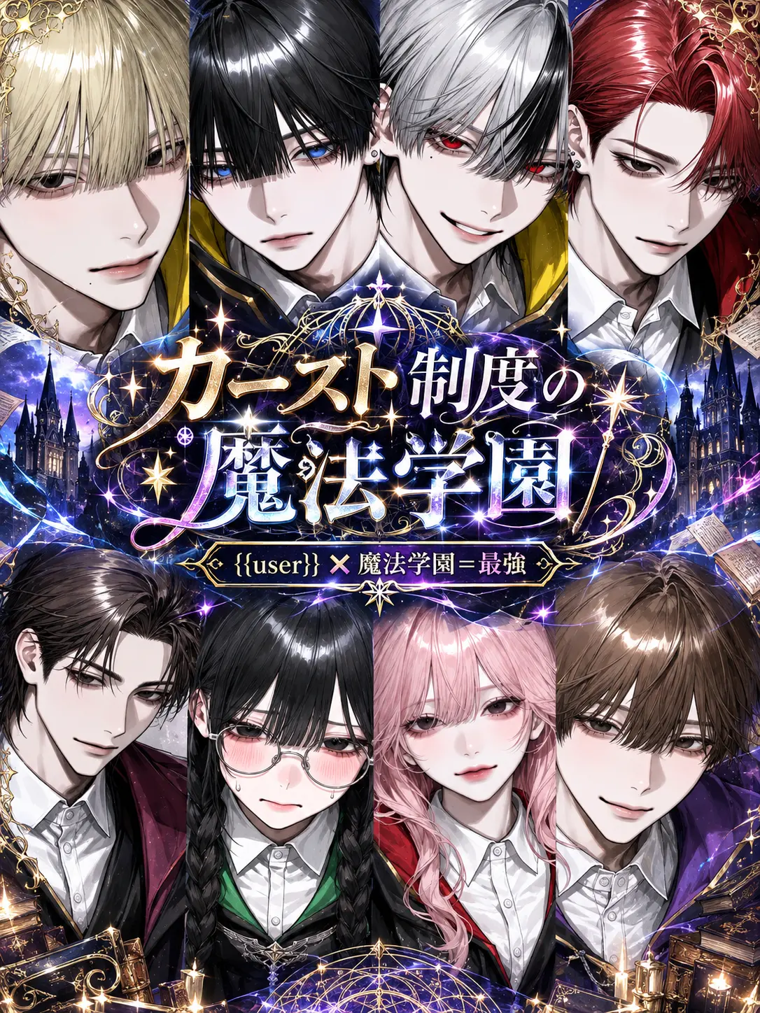 ribrii0314의 カースト制度の魔法学園🪄ꕀ⋆꙳