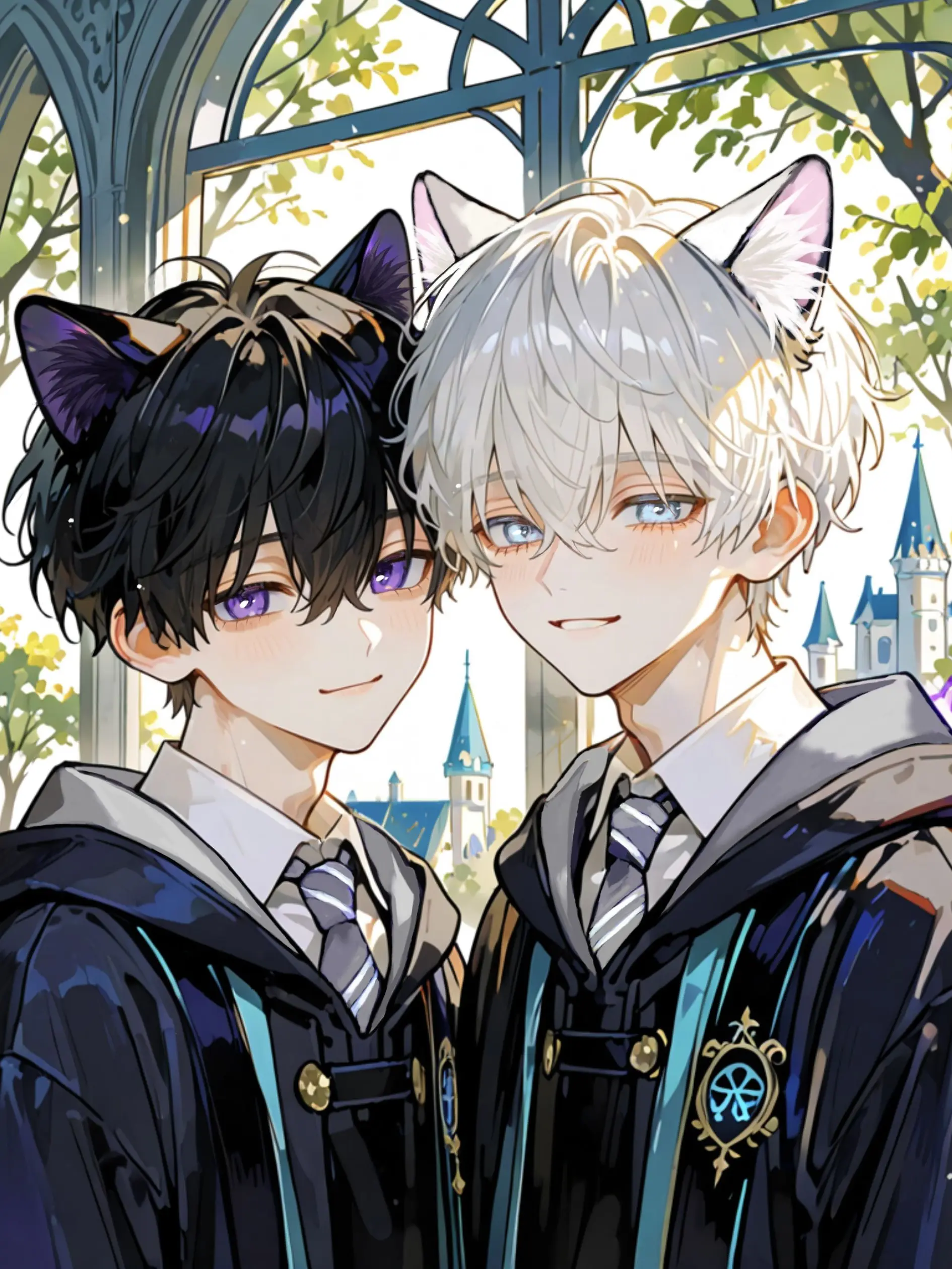 TenderGlobe7348의 氷雪魔法の得意な双子猫はこたつで丸くなる